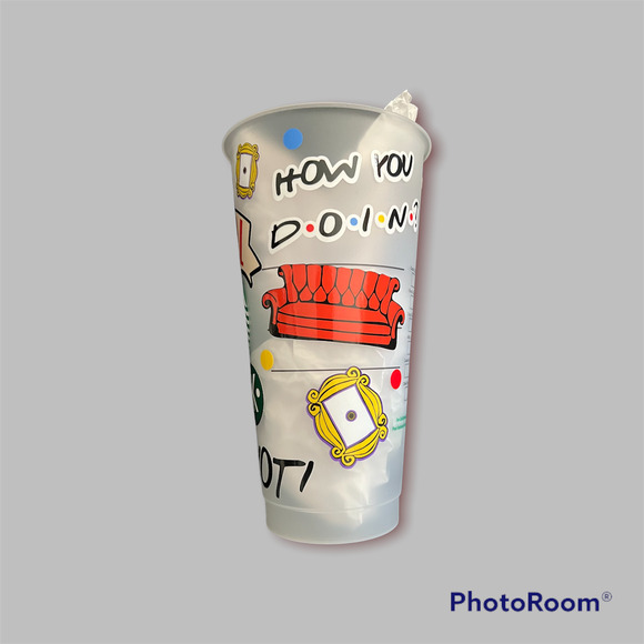 "Friends" Starbucks Cold Cup 20oz - Picture 2 of 4